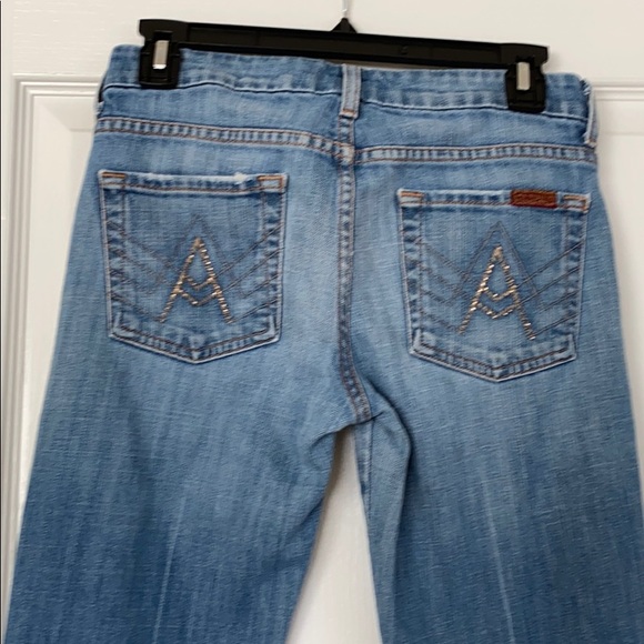 7 for All Mankind “A” Pocket Bootcut Jeans - Picture 5 of 8